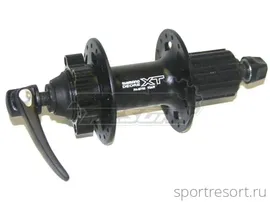 Втулка задняя Shimano XT FH-M756 (32H, черная)
