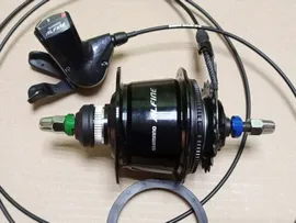 Втулка Alfine 8 скоростей Shimano S7001 c шифтером S7000-8 32H