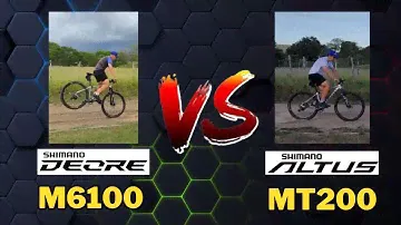 Shimano Deore M6100 VS Altus MT200