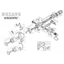 Катушка Shimano Nexave 2500 RC