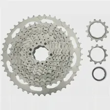 SHIMANO Кассета Deore, M4100, 10 скоростей, 11-46T, ECSM410010146