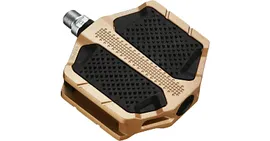 Педали топталки Shimano Pedal PD-EF205 / Золотой