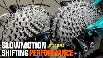 Shimano DEORE M4100 vs Shimano DEORE M610 - Shifting Performance in Slow Motion ( 120fps - 240fps )