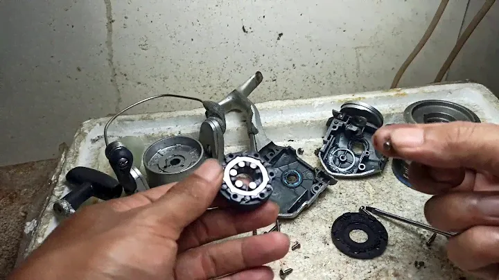 tutorial Service shimano alivio 4000fd