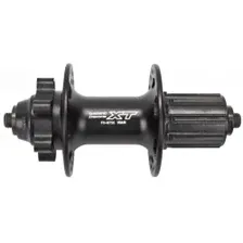 Втулка задняя Shimano XT FH-M756, 36 отверстий, 8/9/10 скоростей, 6 болтов, QR 168 мм, черный