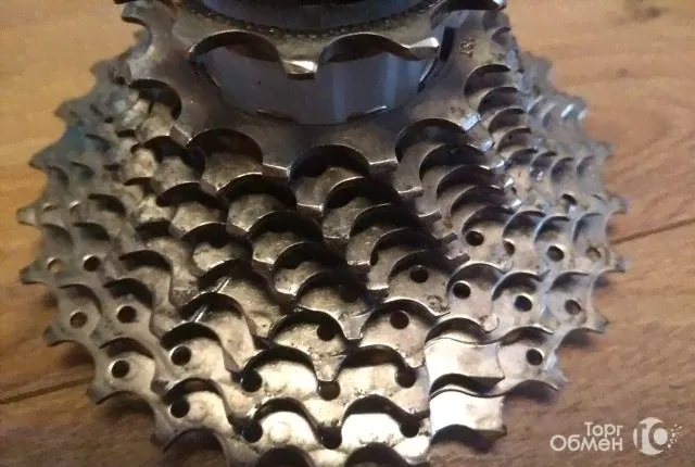 Система шоссе 3x10 Shimano FC-R553, кассета, цепь-3