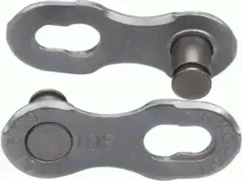 Замок цепи KMC для 10-скоростных цепей KMC и Shimano (5.9 mm) серебристый инд.уп.