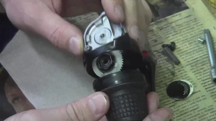 Shimano Nexus. Ремонт манетки, Замена смазки (кратко).