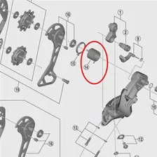 P-образная пружина заднего переключателя Shimano Y3FA55000 Y5PV17000 Y5XD19000 Y5PU13100 Y5W722000