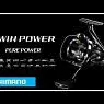 Безынерционная катушка Shimano 24 Twin Power 4000PG 265 грамм