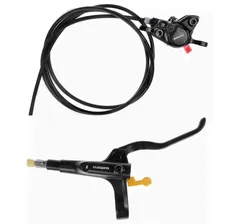 Тормозa гидравлические велосипедные дисковые Shimano MT200, 800/1550 мм, комплект