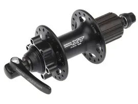 Велосипедная втулка SHIMANO FH-M756 DEORE XT, задняя, под кассету, 32Н, 8-10 скоростей, под диск, AFHM756ABZL