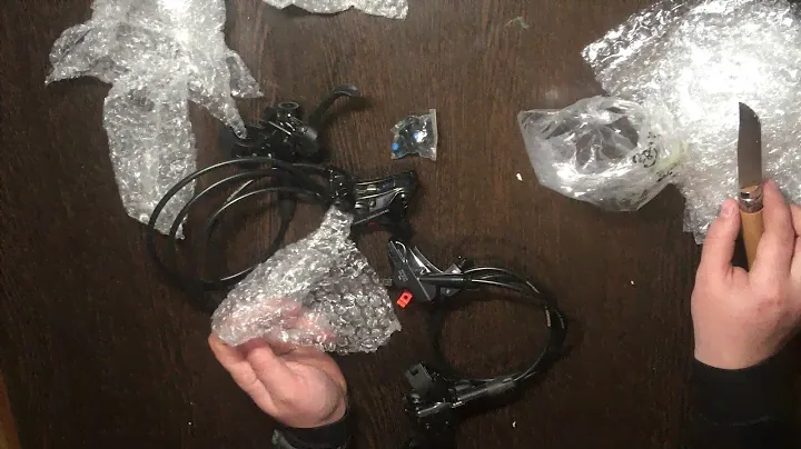 Гидравлические тормоза SHIMANO m-6120 четырех поршневые, с AliExpress