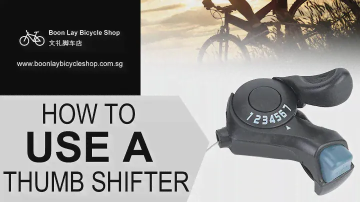 Bicycle | Guide | How to change gear Thumb Shifter
