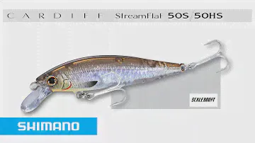 CARDIFF Stream Flat 50S | Swimming Action | SHIMANO Lures