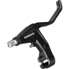 Ручка тормоза V-Brake, левая, Shimano Alivio T4000, под 2 пальца, черная