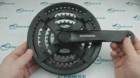 Велошатуны  Shimano Tourney FC-TY301 28/38/48 алюминиевый сплав 170мм