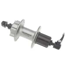 Втулка задняя Shimano M525A Deore: 36 H, 6-болтов, цвет серебристый